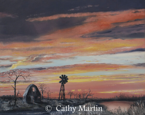 Prairie Sky by artist Cathy Martin